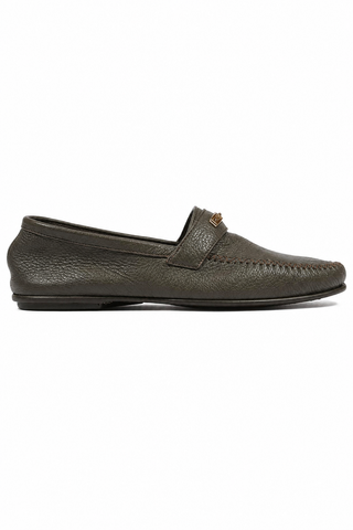 Cesare Paciotti Cervo Gray Taupe Moccasins (CPM5363)