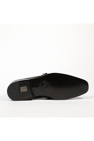 Cesare Paciotti Curtus Black Leather Loafers (CPM5332)-AmbrogioShoes