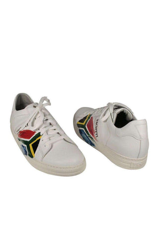 Cesare Paciotti Flag Sports White Sneakers (CPM711)