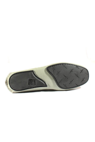 Cesare Paciotti Fumo Textured Patent Moccasins (CPM2347)