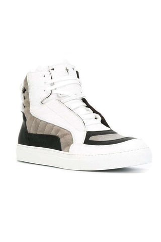 Cesare Paciotti Granello Ice Gomm White Sneakers (CPM5006)-AmbrogioShoes