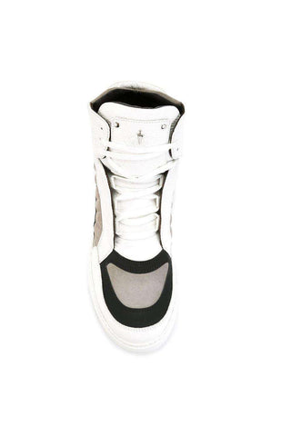 Cesare Paciotti Granello Ice Gomm White Sneakers (CPM5006)-AmbrogioShoes