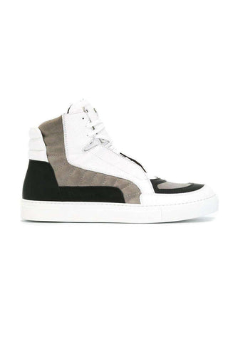 Cesare Paciotti Granello Ice Gomm White Sneakers (CPM5006)-AmbrogioShoes