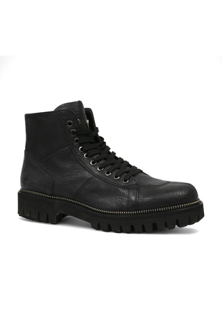 Cesare Paciotti Hippie Black Leather Boots (CPM3075)-AmbrogioShoes