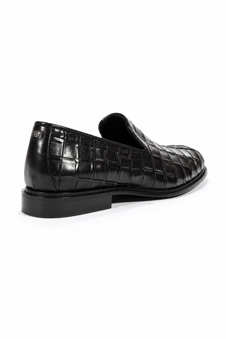 Cesare Paciotti Loafers Nappa Plisse Black (CPM5446)-AmbrogioShoes