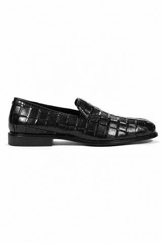 Cesare Paciotti Loafers Nappa Plisse Black (CPM5446)