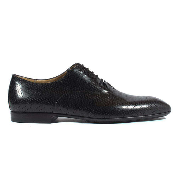Cesare Paciotti Luxury Italian Italian Mens Shoes Magic Baby Eco Black Leather Oxfords (CPM2631)-AmbrogioShoes