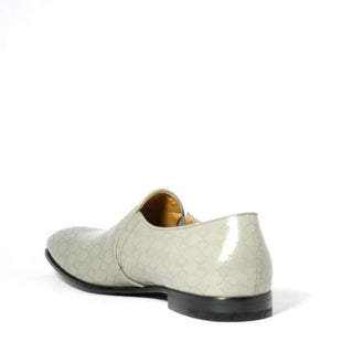 Cesare Paciotti Luxury Italian Magic Baby Fumo Leather Loafers (CPM2322)-AmbrogioShoes