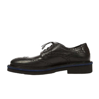 Cesare Paciotti Luxury Italian Men's 308 Madison China Black Oxfords (CPM5306)-AmbrogioShoes