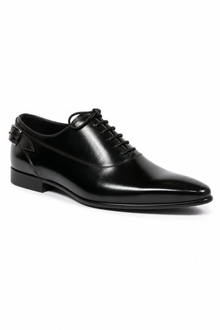 Cesare Paciotti Luxury Italian Men's Baio Black Oxfords (CPM5112)