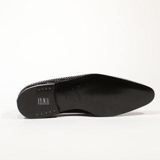 Cesare Paciotti Luxury Italian Men's Calamity Black Loafers (CPM5370)-AmbrogioShoes