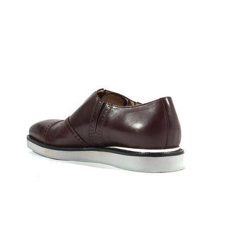 Cesare Paciotti Luxury Italian Men's Designer Shoes Amazzonia Fondente Brown Leather Loafers (CPM2662)-AmbrogioShoes