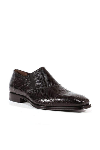 Cesare Paciotti Luxury Italian Men's Designer Shoes Ayer Lux Black Snake Print Loafers (CPM3072)-AmbrogioShoes