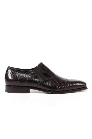 Cesare Paciotti Luxury Italian Men's Designer Shoes Ayer Lux Black Snake Print Loafers (CPM3072)-AmbrogioShoes