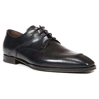 Cesare Paciotti Luxury Italian Men's Designer Shoes Baby Lux Navy Oxfords (CPM5008)-AmbrogioShoes