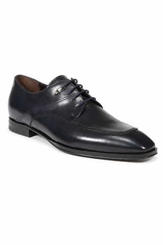 Cesare Paciotti Luxury Italian Men's Designer Shoes Baby Lux Navy Oxfords (CPM5008)