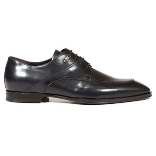 Cesare Paciotti Luxury Italian Men's Designer Shoes Baby Lux Navy Oxfords (CPM5008)-AmbrogioShoes