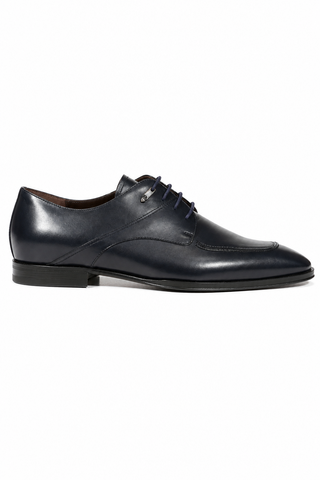 Cesare Paciotti Luxury Italian Men's Designer Shoes Baby Lux Navy Oxfords (CPM5008)