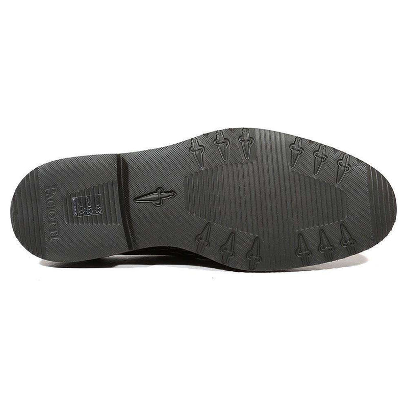Cesare Paciotti Luxury Italian Men's Shoes Cocco Lux Rete Black Loafers (CPM5000)-AmbrogioShoes