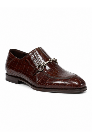 Cesare Paciotti Luxury Italian Men's Designer Shoes Cocco Lux T Moro Brown Loafers (CPM5003)-AmbrogioShoes