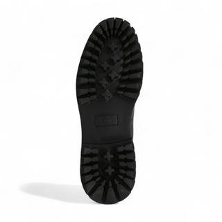 Cesare Paciotti Luxury Italian Men's Designer Shoes Hippie Black Leather Boots (CPM3075)-AmbrogioShoes