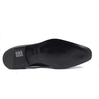 Cesare Paciotti Luxury Italian Men's Designer Shoes Magic Baby Black Leather Loafers (CPM2653)-AmbrogioShoes