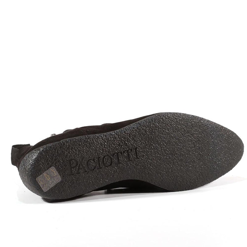 Cesare Paciotti Luxury Italian Mens Shoes Vit Cam Black Suede Boots (CPM3055)-AmbrogioShoes