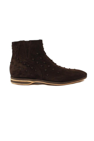 Cesare Paciotti Luxury Italian Men's Designer Shoes Vit Cam Fondente Suede Boots (CPM2410)