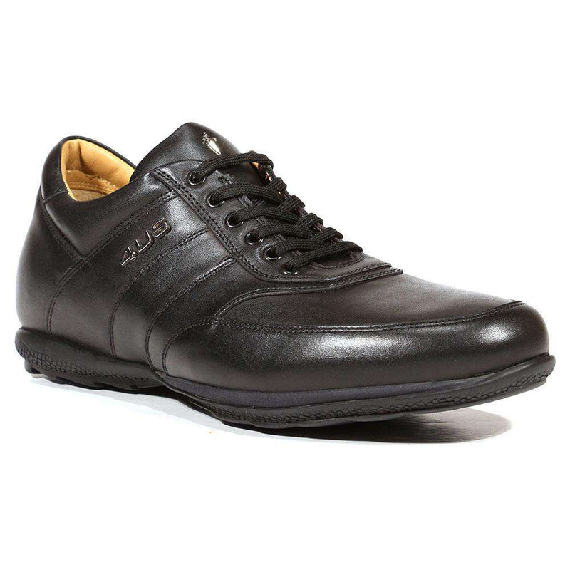 Cesare Paciotti Luxury Italian Men's Italian Shoes Black Sneakers (CPM5037)-AmbrogioShoes