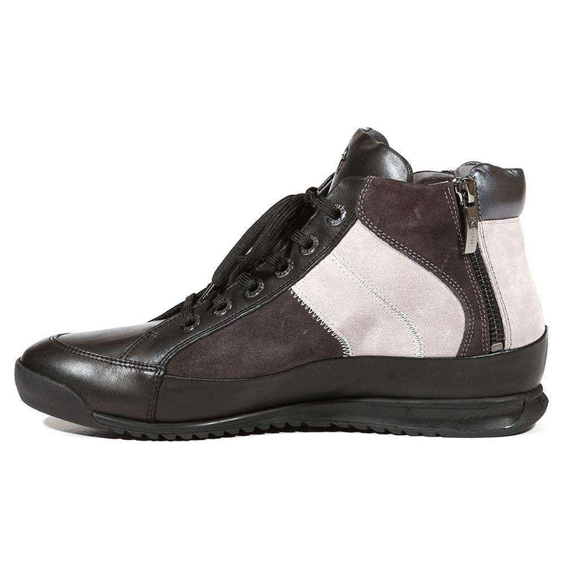 Cesare Paciotti Luxury Italian Men's Italian Shoes Calf Cam Antra Black / Grey Sneakers (CPM5038)-AmbrogioShoes