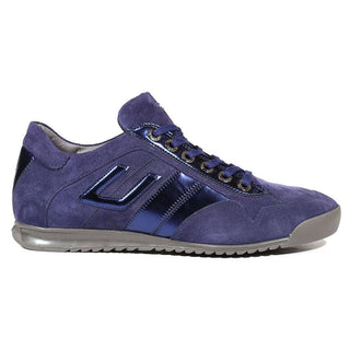Cesare Paciotti Luxury Italian Men's Italian Designer Shoes Cam Indaco Specchi Navy Sneakers (CPM5039)-AmbrogioShoes