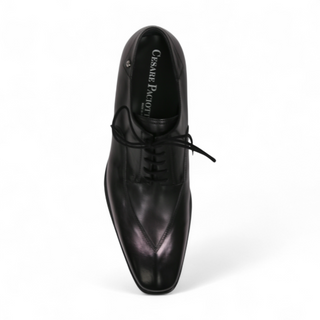Cesare Paciotti Luxury Italian Men's Shine Black Oxfords (CPM5148)-AmbrogioShoes