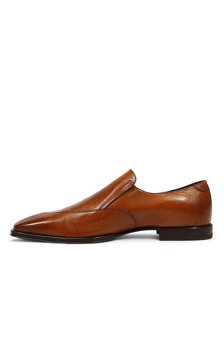 Cesare Paciotti Luxury Italian Men's Shine Cuoio Brown Loafers (CPM5335)-AmbrogioShoes