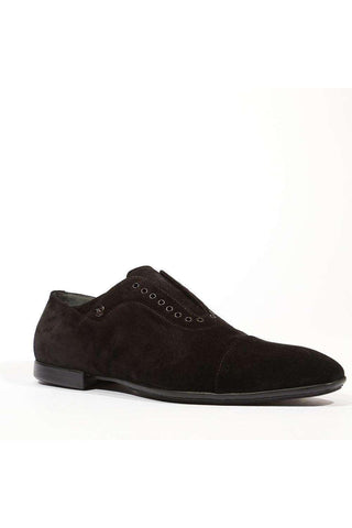 Cesare Paciotti Luxury Italian Men's Vit Camoscio Black Loafers (CPM5330)-AmbrogioShoes