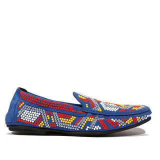 Cesare Paciotti Luxury Italian Men's Vit Camoscio Denim Blue Denim Loafers (CPM5128)-AmbrogioShoes