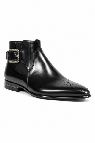 Cesare Paciotti Magic Baby Black Leather Boots (CPM2612)