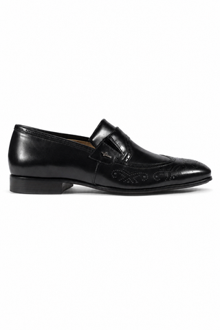 Cesare Paciotti Magic Baby Black Leather Loafers (CPM2613)