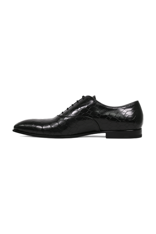 Cesare Paciotti Magic Baby Black Leather Oxfords (CPM2320)-AmbrogioShoes