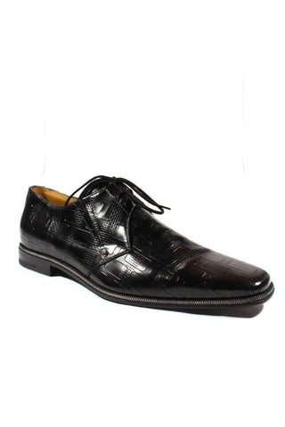 Cesare Paciotti Magic Baby Black Leather Oxfords (CPM2418)-AmbrogioShoes