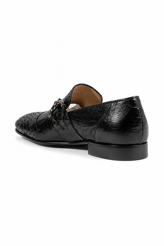 Cesare Paciotti Magic Baby Black Struz Leather Loafers (CPM2618)-AmbrogioShoes