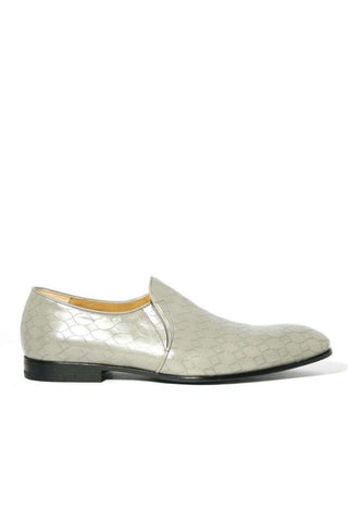 Cesare Paciotti Magic Baby Fumo Leather Loafers (CPM2322)-AmbrogioShoes