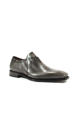 Cesare Paciotti Magic Old Antracite Leather Loafers (CPM2585)-AmbrogioShoes