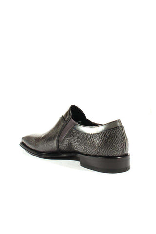 Cesare Paciotti Magic Old Antracite Leather Loafers (CPM2585)