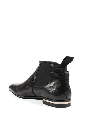 Cesare Paciotti Nappa Rete Black Leather Boots (CPM2528)-AmbrogioShoes
