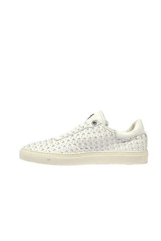 Cesare Paciotti Nappa Soft Bianco White Sneakers (CPM5344)-AmbrogioShoes