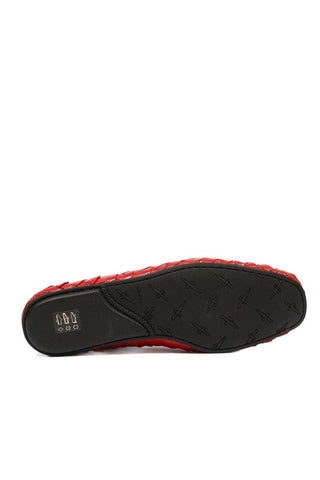 Cesare Paciotti Nappa Soft Red Moccassins (CPM5329)-AmbrogioShoes