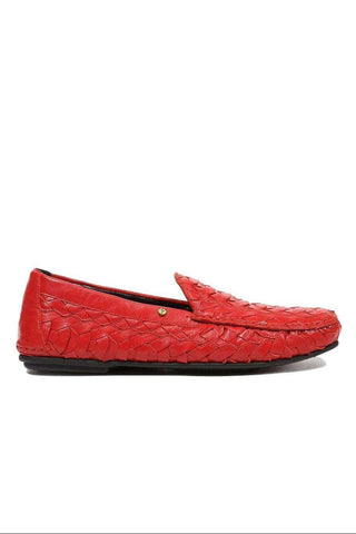 Cesare Paciotti Nappa Soft Red Moccassins (CPM5329)-AmbrogioShoes