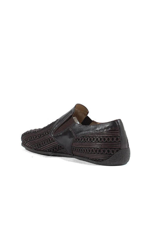 Cesare Paciotti Pannelo Black Leather Loafers (CPM2638)-AmbrogioShoes
