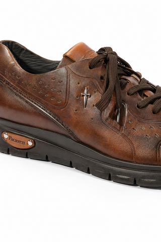 Cesare Paciotti Sneakers 4US Brown Ghost Terra (CPM5405)-AmbrogioShoes