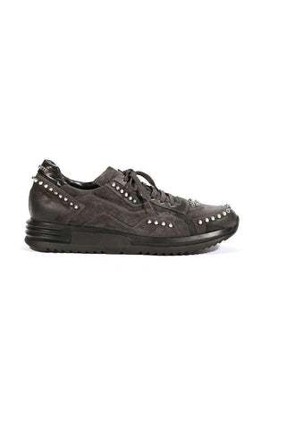 Cesare Paciotti Sneakers Grey Suede Oil Grigio (CPM5482)-AmbrogioShoes
